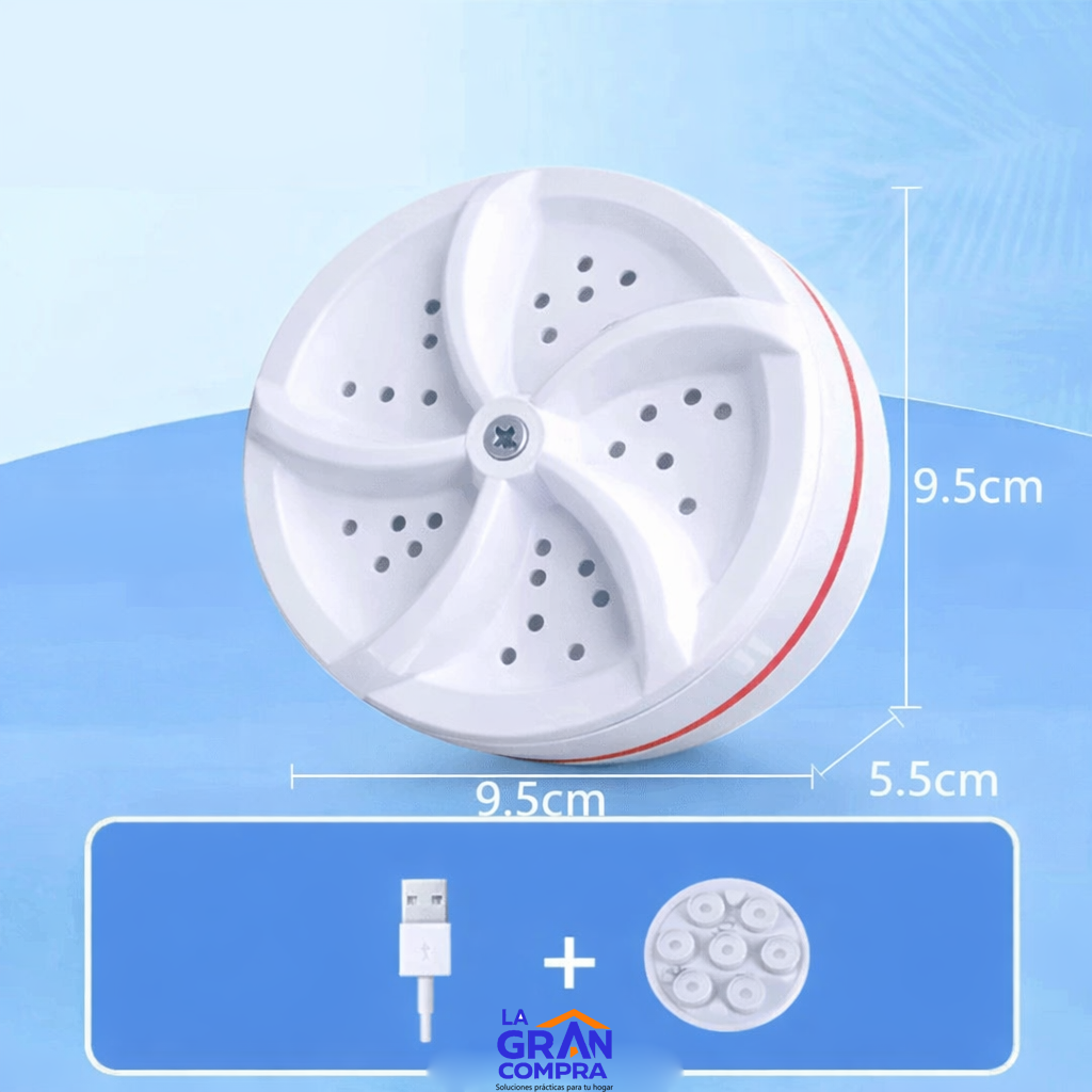 Mini Lavadora Portátil Plegable – Compacta y Fácil de Usar