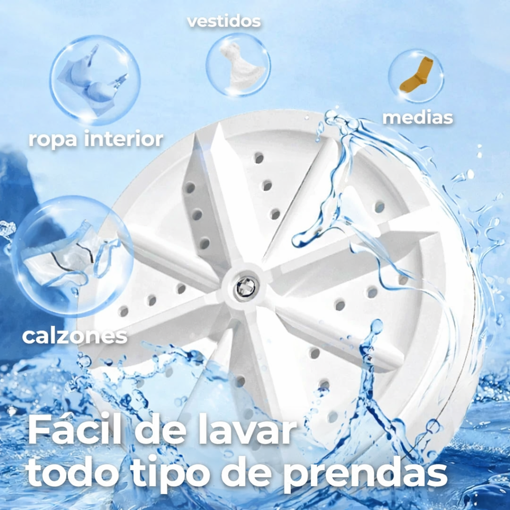 Mini Lavadora Portátil Plegable – Compacta y Fácil de Usar