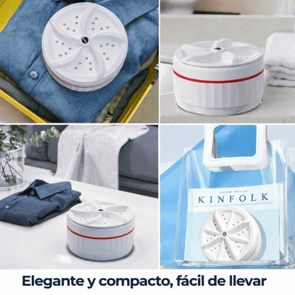 Mini Lavadora Portátil Plegable – Compacta y Fácil de Usar