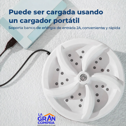 Mini Lavadora Portátil Plegable – Compacta y Fácil de Usar