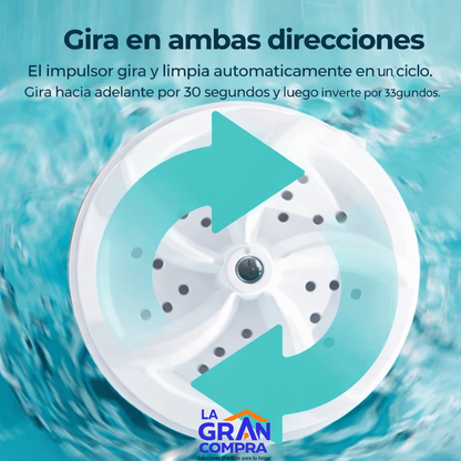 Mini Lavadora Portátil Plegable – Compacta y Fácil de Usar