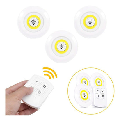 Luces Led Inalambrica X3 Control Remoto